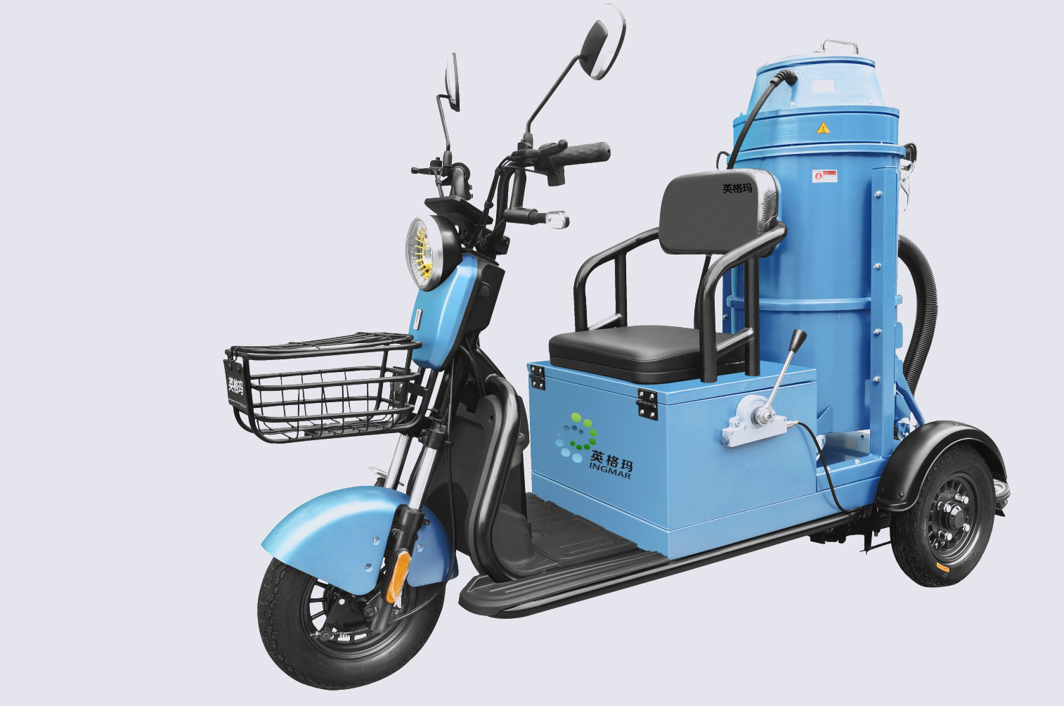 YGM-S3雙桶電動工業吸塵車